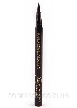 Подводка-фломастер для глаз   ffleur liquid eye liner pen es315 (товстий пензель)