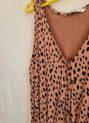 Комбинезон софт мягкий легкий летний женский леопардовый принт7 фото