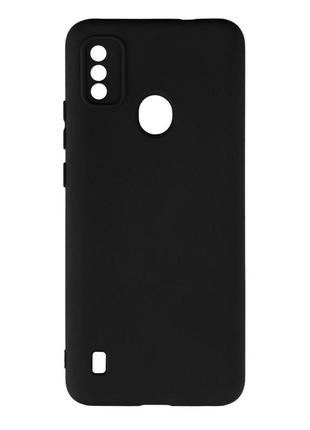 Чехол silicone cover full camera (a) для zte a51 колір 18.black