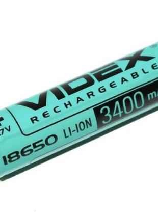 Аккумулятор 18650 videx 3.7v 3400mah
