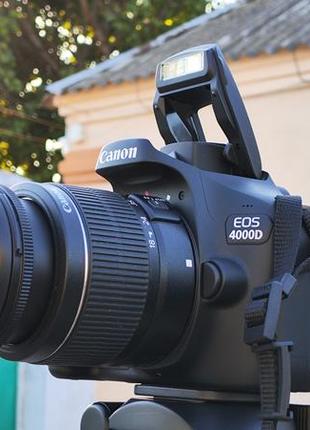 Canon 4000d+wifi дзеркалка canon дзеркальний цифровий фотоапарат