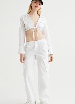 Новые брюки карго брюки h&amp;m,p.44