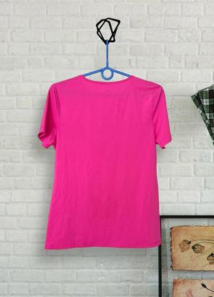 Футболка nike pro pink all over mesh t-shirt, (р. m)2 фото