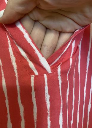Тонкая удлинённая блуза туника футболка вискоза 52-54 р5 фото