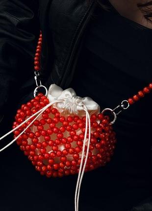 Сумка из бусин
