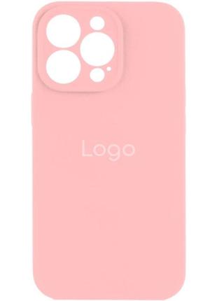 Чохол silicone case full size with frame для iphone 13 pro max колір 73.plum 5