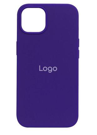 Чохол silicone case full size (aa) для iphone 13 колір 08.dark blue