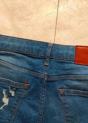 Мужские брендовые джинсовые шорты бриджи river island, 32 размер.5 фото