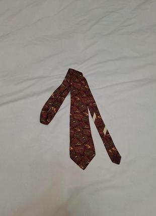 Брендовый галстук шёлк1 фото