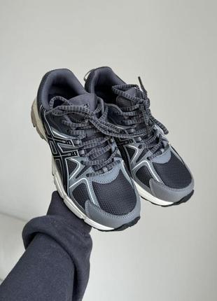 Новинка топовые женские кроссовки asics gel-kahana 8 grey/black/beige6 фото