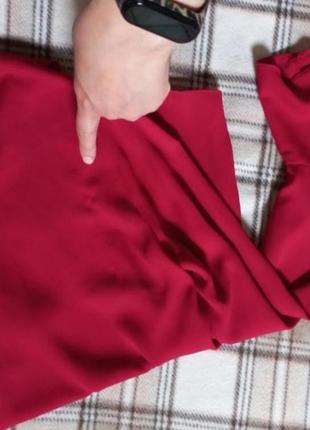 🧸 распродажа! бордовая модная блузка. нюансы 🧸6 фото
