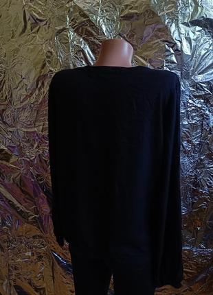 🧸 распродажа! черная блузка блуза женская с вышивкой 🧸4 фото