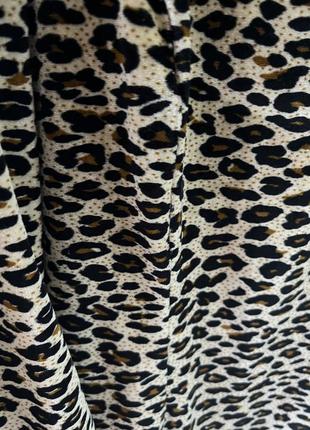 Платье тигровое леопард4 фото