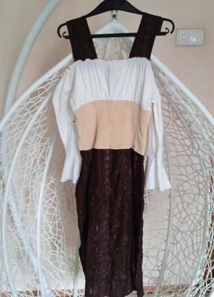 Платье,сарафан баварское,винтажное.4 фото