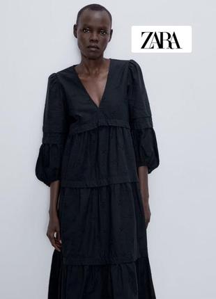 Платье миди от zara