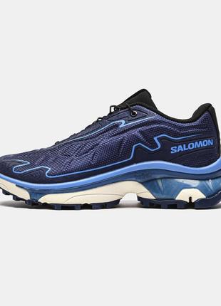 Стильні кросівки salomon xt-slate advanced dark sapphire blue ashes