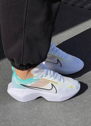 Кросівки nike vista white blue yellow3 фото