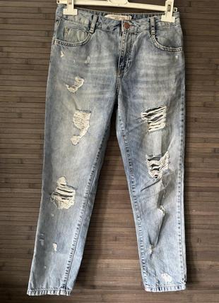 Джинси рванки котонові