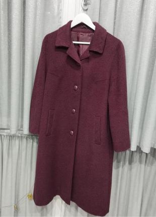 Пальто мохер