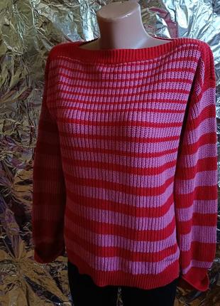 🧸 розпродаж! модний джемпер светр у смужку 🧸2 фото