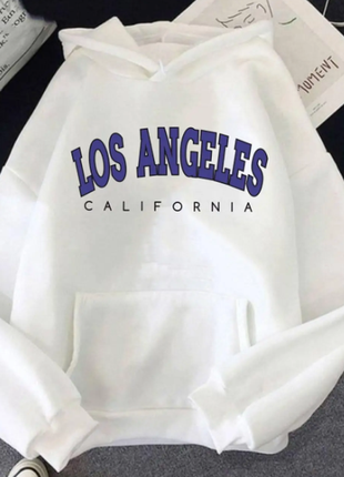 Батник-худи женский los angeles трехнитка на флисе 38-42;42-46;46-50;50-54;54-58 rin4950-712iве