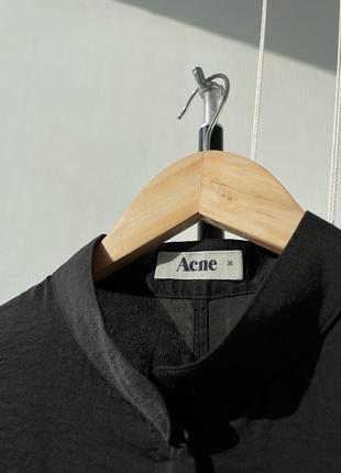 Легкая блуза оверсайз от acne studios3 фото