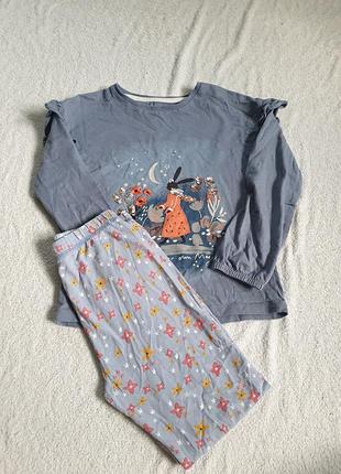 Пижама для девочки 5-6 лет