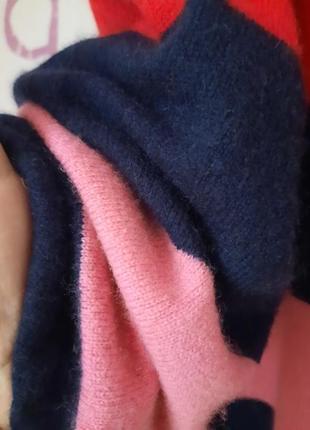 Кашемировый массивный удлиненный свитер/водолазка madeleine thompson шерсть кашемир6 фото