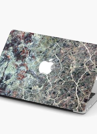 Чохол пластиковий для apple macbook pro 14.2 a2442 мрамор (marble) макбук про case hard cover