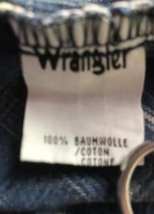 Фірмова джинсова сорочка wrangler  - 100% оригінал7 фото