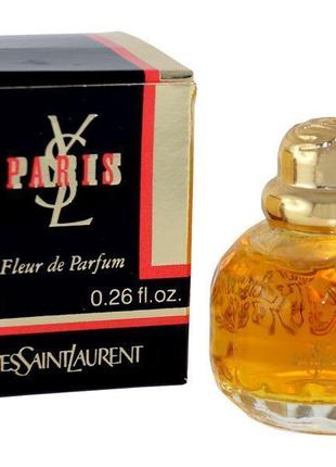 Yves saint laurent paris fleur de parfum, оригинал, винтаж, 7,5 мл, vintage7 фото