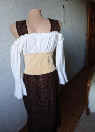 Платье,сарафан баварское,винтажное.6 фото