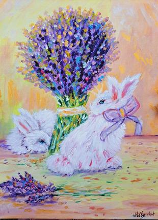 Лавандовые забавы. кролики прованса.