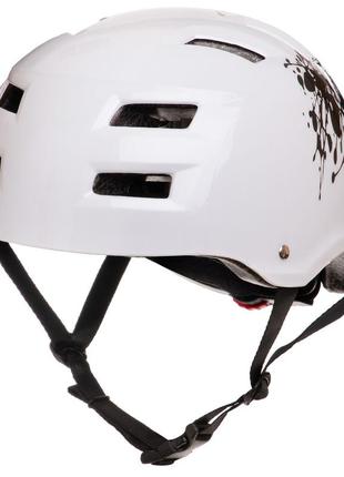 Шлем для экстремального спорта котелок zelart mtv01 m-l-55-61 цвета в ассортименте