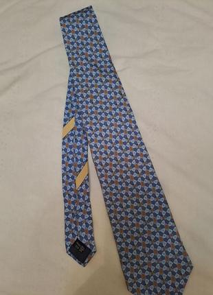 Брендовый галстук шёлк2 фото