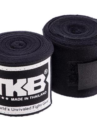 Бинти боксерські бавовна з еластаном top king hand wraps tkhwr-01 4 м кольору в асортименті7 фото