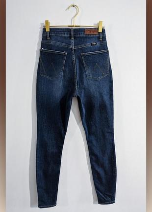 Джинси скіні з високою посадкою wrangler denim jeans2 фото