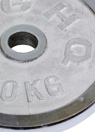 Диски (диски) хромовані highq sport ta-1458-20b 52 мм 20 кг2 фото