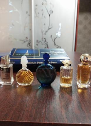 Набір колекційних мініатюр парфумів франція10 фото