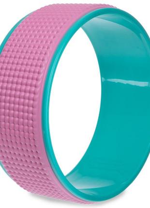 Колесо для йоги zelart fit wheel yoga fi-2429 кольору в асортименті2 фото