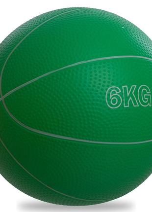 М'яч медичний медбол record medicine ball sc-8407-6 6 кг кольору в асортименті