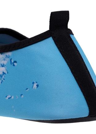 Обувь skin shoes детская zelart дельфин pl-6963-bl размер 28-35 голубой2 фото