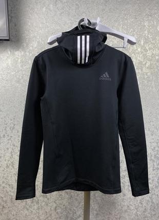 Мужская спортивная кофта adidas cold.rdy ninja techfit longsleeve hoodie