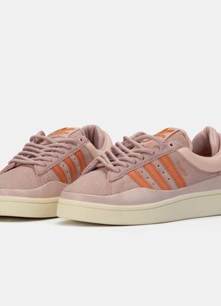 Кроссовки адидас adidas adidas campus x bad bunny pink beige1 фото