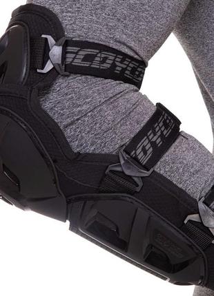 Комплект захисту scoyco k26h26 (коліно, гомілка, передпліччя, лікоть) чорний8 фото