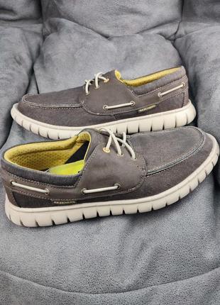 Original sketchers чоловічі кросівки мужские кроссовки мокасины