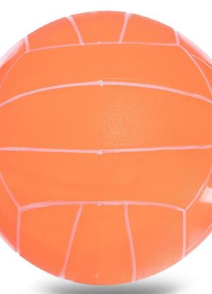 Мяч резиновый zelart волейбольный ba-3007 17см цвета в ассортименте8 фото