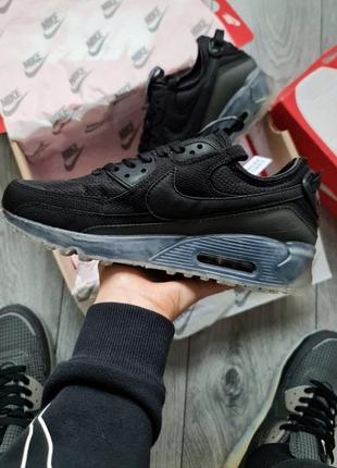 Чоловічі кросівки nike air max 90 terrascape black3 фото