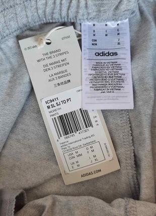 Оригінальні легкі штани adidas ess jersey tapered open hem / ic94117 фото