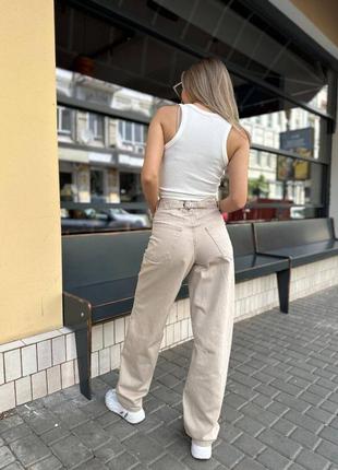 Турция коттоновые брюки baggy джинсы коттоновые3 фото